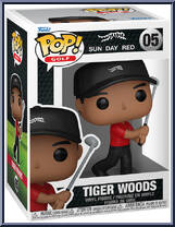 Tiger Woods (Swinging) from Golf - Pop! Vinyl Figures manufactured by Funko [Front]
