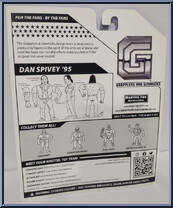 Dan Spivey from Grapplers & Gimmicks - Basic Series manufactured by Hasttel Toy [Back]