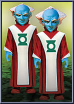 Ganthet and Guardian from Green Lantern - Series 1 manufactured by DC Direct [Loose]