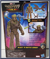 Groot (Blast 'N Battle) from Guardians of the Galaxy - Volume 3 - Titan Hero Series manufactured by Hasbro [Back]
