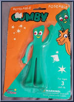 Gumby from Gumby - Orange / Green Card manufactured by NJ Croce [Front]