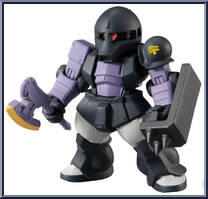 MS-05B Zaku I (Black Tri-Star Custom) from Gundam Converge - Series 21 manufactured by Bandai [Loose]