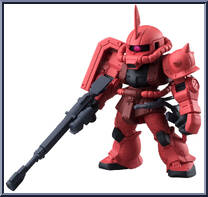 MS-06S Zaku II (Char's Custom) - Origin Equipment A / Rifle Action Figure