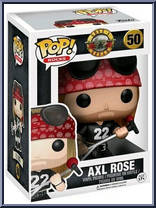 Axl Rose from Guns N Roses - Pop! Vinyl Figures manufactured by Funko [Front]