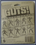 Long Chop from Guts! - Aikido Force manufactured by Mattel [Back]