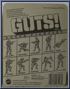 Major Rocket from Guts! - Laser Fighters manufactured by Mattel [Back]