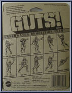 Pirranah Parker from Guts! - Underwater Demolition Team manufactured by Mattel [Back]