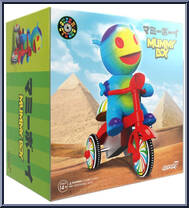 Mummy Boy (Blue with Red Trike) from Halloween Kids - Super Cycles manufactured by Super7 [Front]
