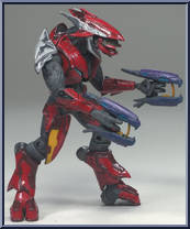 Elite Combat (Red / Silver) Action Figure