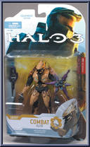Elite Combat (Tan) from Halo 3 - Series 4 - Equipment Edition manufactured by McFarlane [Front]