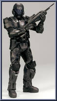 Spartan Soldier ODST (Orbital Drop Shock Trooper) Action Figure