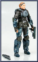 Oni Operative Dare (No Helmet) Action Figure