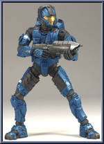 Spartan Soldier CQB (Blue) Action Figure