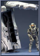 UNSC Cryotube (with Master Chief) from Halo 4 - Deluxe Figures manufactured by McFarlane [Loose]