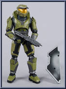 Master Chief (Halo: Combat Evolved) from Halo - Anniversary - Series 1 manufactured by McFarlane [Loose]
