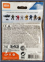 Spartan Rogue (Active Camo) from Halo - Blind Bags - A New Dawn manufactured by Mega Bloks [Back]