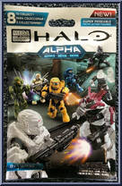 Covenant Brute Major from Halo - Blind Bags - Alpha manufactured by Mega Bloks [Front]
