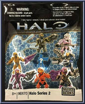 UNSC Pilot (Green) from Halo - Blind Bags - Series  2 manufactured by Mega Bloks [Front]