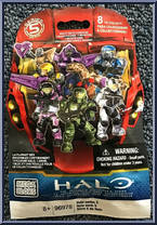 Covenant Combat Elite (Purple) from Halo - Blind Bags - Series  5 manufactured by Mega Bloks [Front]