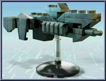 UNSC Dawn Ship from Halo - Blind Bags - A New Dawn manufactured by Mega Bloks [Loose]