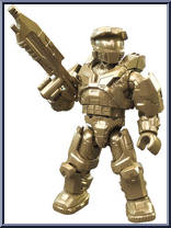 HCE Master Chief from Halo - Blind Bags - Series 10 - 10th Anniversary manufactured by Mega Bloks [Loose]