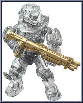HW Spartan Air Assault from Halo - Blind Bags - Series 10 - 10th Anniversary manufactured by Mega Bloks [Loose]