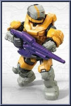 Yellow Spartan Gungnir Action Figure