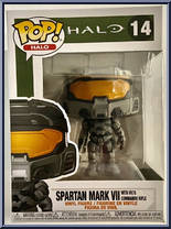 Spartan Mark VII (with VK78 Commando Rifle) from Halo - Pop! Vinyl Figures manufactured by Funko [Front]