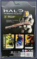 Kelly-087 from Halo Infinite - Series 5 - Spartan Collection manufactured by Jazwares [Back]
