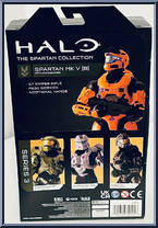 Spartan MK V [B] from Halo Infinite - Series 3 - Spartan Collection manufactured by Jazwares [Back]