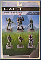 Spartan Anubis (with Cindershot) from Halo Infinite (World of Halo) - Series 6 manufactured by Jazwares [Back]