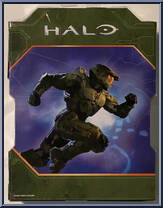 Spartan MK VII (with Pulse Carbine) from Halo Infinite (World of Halo) - Series 1 manufactured by Jazwares [Back]