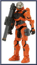 Spartan Gungnir from Halo Infinite (World of Halo) - Series 2 - Spartan Collection manufactured by Jazwares [Loose]