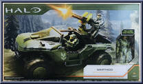 Warthog (with Master Chief) from Halo Infinite (World of Halo) - Vehicles manufactured by Jazwares [Front]