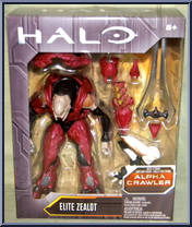 Elite Zealot (Alpha Crawler) from Halo - Wave 1 manufactured by Mattel [Front]