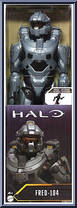 Fred-104 from Halo - 12" Scale manufactured by Mattel [Front]
