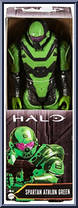 Spartan Athlon Green from Halo - 12" Scale manufactured by Mattel [Front]