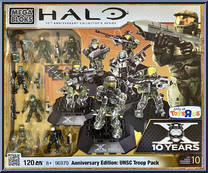 Anniversary Edition: UNSC Troop Pack from Halo - Sets manufactured by Mega Bloks [Front]