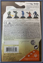Arbiter from Halo - Series  5 - Halo Heroes manufactured by Mega Bloks [Back]