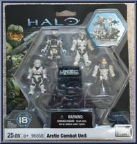 Arctic Combat Unit from Halo - Sets manufactured by Mega Bloks [Front]