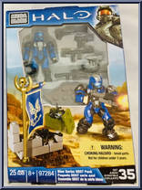 Blue Series ODST Pack from Halo - Sets manufactured by Mega Bloks [Front]