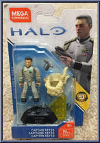 Captain Keyes from Halo - Series  9 manufactured by Mega Bloks [Front]