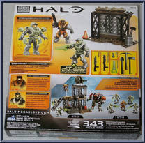 Containment Armory from Halo - Sets manufactured by Mega Bloks [Back]