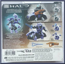 Covenant Armor Customizer Pack from Halo - Sets manufactured by Mega Bloks [Back]