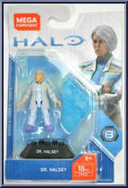 Dr. Halsey from Halo - Series  8 manufactured by Mega Bloks [Front]