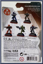 Romeo (ODST) from Halo - Series  2 - Halo Heroes manufactured by Mega Bloks [Back]