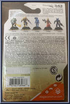 Sergeant Johnson from Halo - Series  5 - Halo Heroes manufactured by Mega Bloks [Back]
