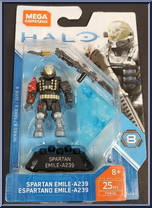 Spartan Emile-A239 from Halo - Series  8 manufactured by Mega Bloks [Front]