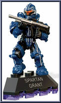 Spartan Grant from Halo - Series  6 - Halo Heroes manufactured by Mega Bloks [Loose]