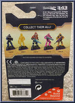 Spartan Jun-A266 from Halo - Series  6 - Halo Heroes manufactured by Mega Bloks [Back]